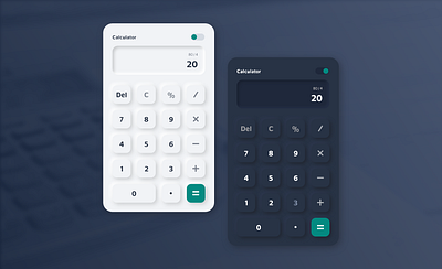 Daily UI #1 - Calculator daily graphic design inspiration ui ui ux ux