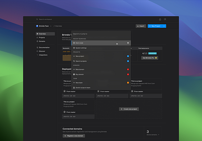 Brimble DM [0–1 WIP] ai ai saas b2b design graphic design graphs illustration motion saas ui vector vercel