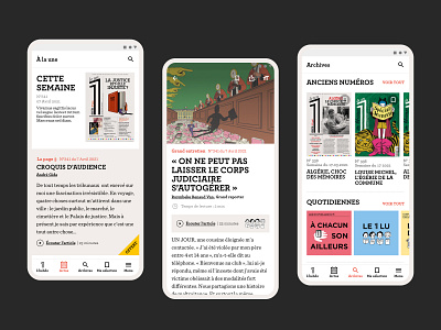 Le 1 Hebdo archive access