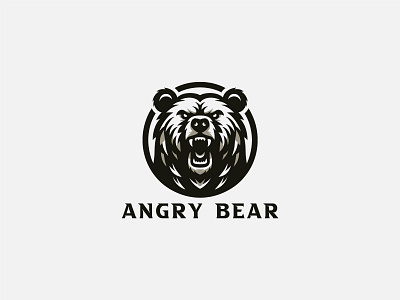 Bear Logo angry bear animal bear attack bear logo bear mountain beast grizzly bear minimalist mountain polar bear polo bear roaring strong top bear logo unique warrior warriors wild wild bear zoo