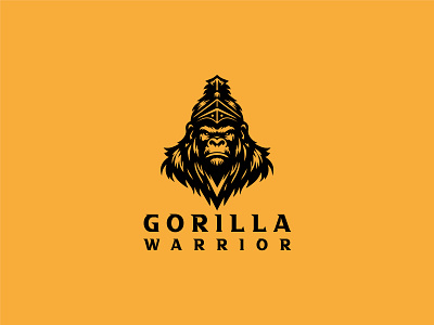 Gorilla Logo angry gorilla ape ape warrior barbarian dangerous fighter gorilla fighting gorilla logo gorilla warrrior logo graphic design helmet illustration knight powerpoint scandinavian strong gorilla top gorilla top logo warrior warrior gorilla