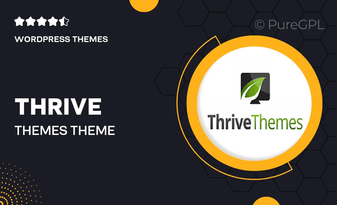 Thrive themes | Theme Builder + Templates Download by OpFonts on Dribbble