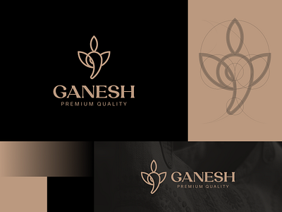 Ganesh bento brand branding cloth design elegant graphic design grid identity illustration logo logo mark logodesign modern logo simple logo vector