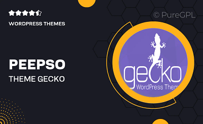PeepSo Theme Gecko Download affordable cheapest price digital products discounted gpl online store plugins premium themes web design web development website development wordpress plugins wordpress themes