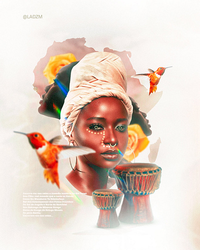 AFRIKATUDE graphic design illustration