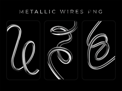 Futuristic metal curve lines. Chrome wire shapes 3d abstract background chrome curve graphic design knot line melted metal metallic rendering shape spring tangled template tubes wire y2k