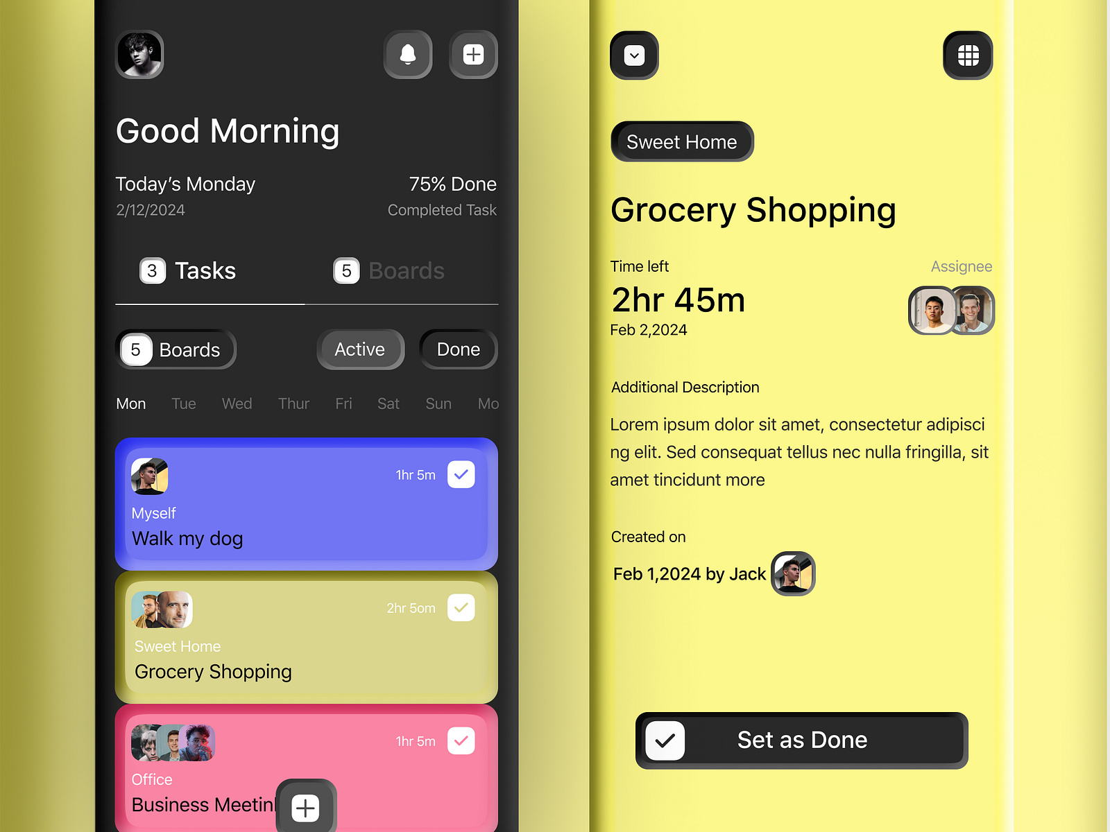 To-Do List & Task Planner App in skeuomorphism by Kalai selvan on Dribbble