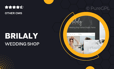 Brilaly – Wedding Shop Fashion Shopify Theme Download affordable cheapest price digital products discounted gpl online store plugins premium themes web design web development website development wordpress plugins wordpress themes