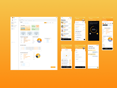 Care Giver app branding design graphic design illustration logo typography ui ux