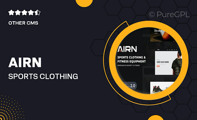 AIRN – Sports Clothing & Fitness Equipment Shopify Theme Downloa affordable cheapest price digital products discounted gpl online store plugins premium themes web design web development website development wordpress plugins wordpress themes