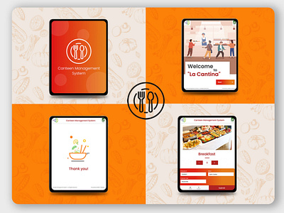 Canteen Management System - APP 3d adobe animation branding food food app graphic design illustration logo logo design mobile app design services ui ux web development website develop
