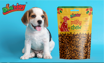 Pet Food Pouch Design branding cat food dog food mockup packaging pet food pouch pouch design pouch packaging