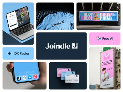 Joindle - Brand Identity brand identity branding logo logo design