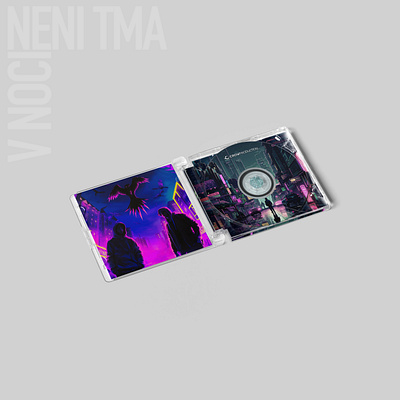 CD booklet - V noci neni tma album booklet brand cd cover ep music musiccover spotifydesign stream