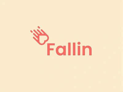 fallin ai app couple dating falling star heart logo love meteor romance space star