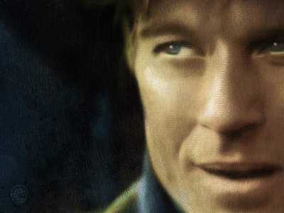 Denys illustration illustrator painter photoshop portrait procreate robert redford