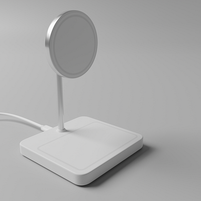 3D Wireless charging dock 3d