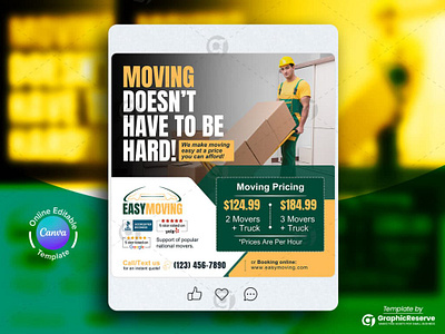 Moving Price List Social Media Banner Canva Template canva social media banner design moving digital marketing banner moving service offer banner moving social media banner moving social media post moving social media post banner moving social service banner moving web banner canva template social media banner design social media template weare moving