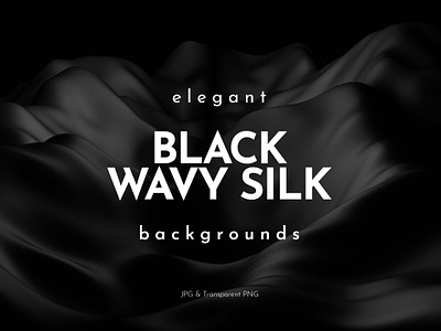 Black Wavy Silk Backgrounds 3d abstract background black black background black wave decoration dynamic elegant illustration material silk smooth surfaces texture wallpaper wave waves
