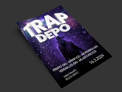 Party poster - Trap Depo cover party poster