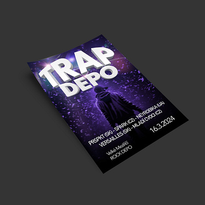 Party poster - Trap Depo cover party poster