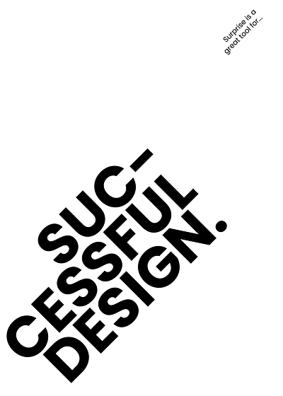 Surprise Design des design exploration graphic design minimal