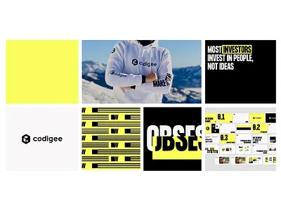 Codigee - Brand Identity animation branding design graphic design illustration logo ui