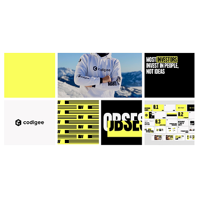 Codigee - Brand Identity animation branding design graphic design illustration logo ui