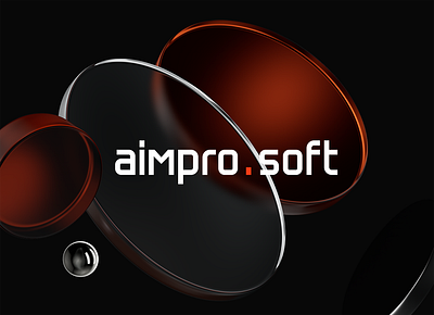 AimPro.Soft 3D visual 3d branding graphic design logo motion graphics