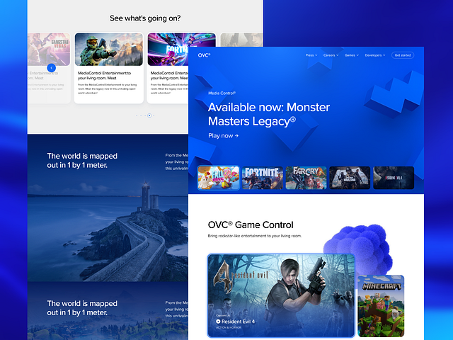 Gaming Website designs, themes, templates and downloadable graphic ...