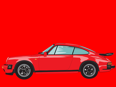Posrche 911 911 adobe car design illustration vector