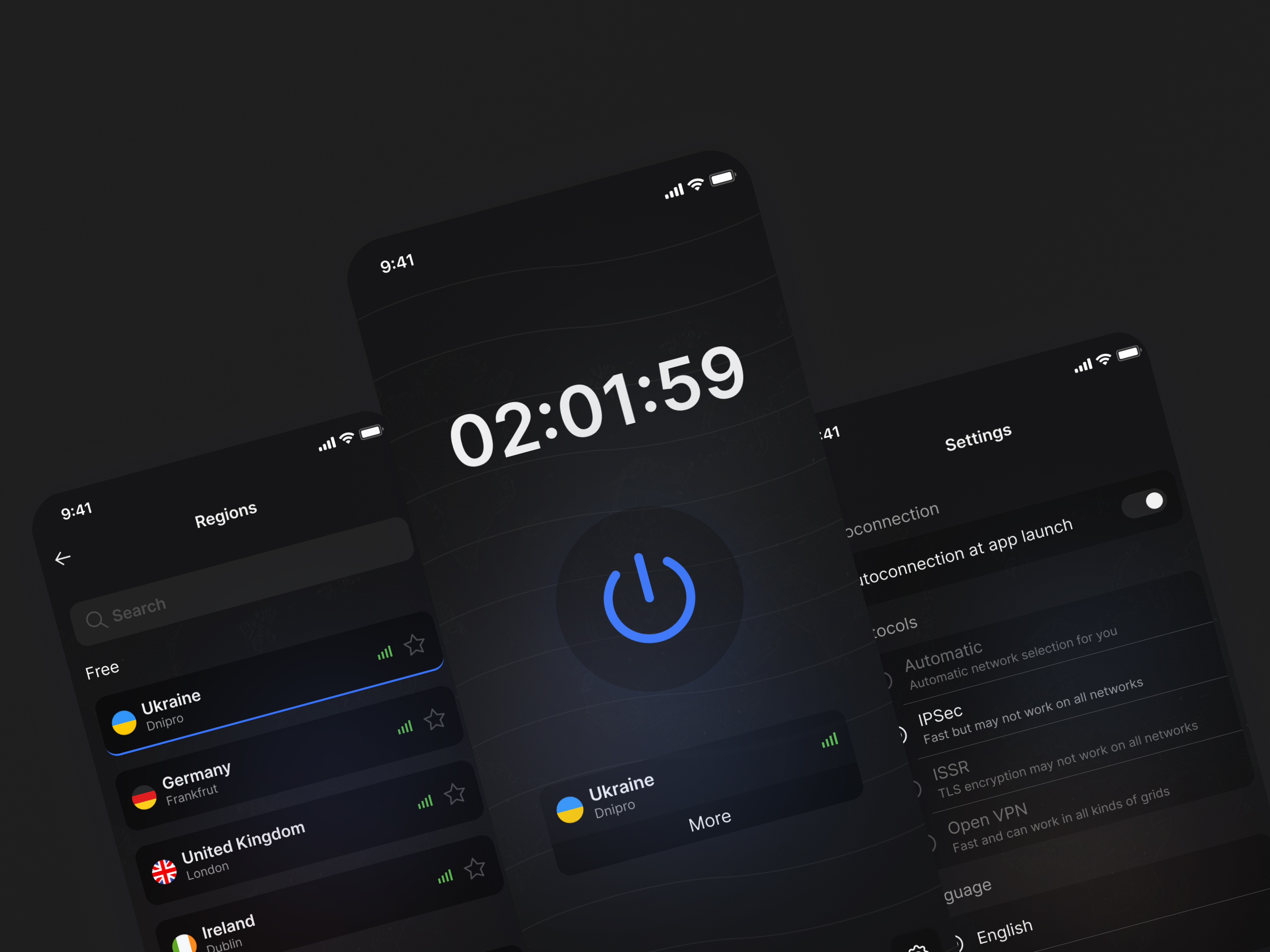 Example of VPN iOS Mobile App