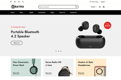 Bratro - electronics Store Shopify clothing cyber security electronics industry electronics shop electronics store furniture jewelry marketing mobile phone cover shopify shopify competitors shopify customization shopify design shopify template website website design website proposal website template