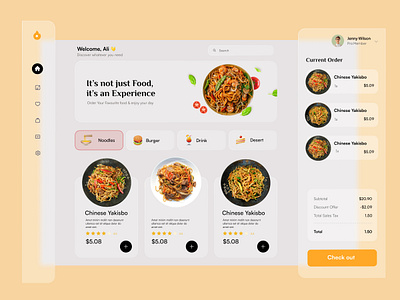 Food Shop Dashboard analytics app ui branding cards dashboard design figma food shop graphic design illustration logo ui