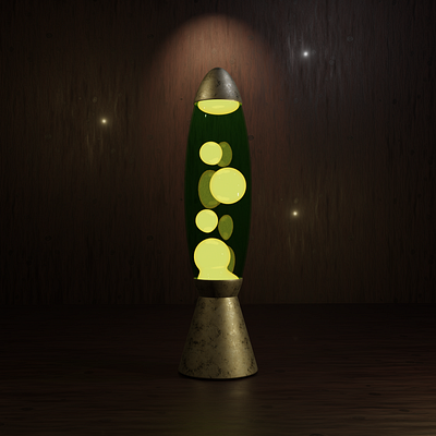 Lava Lamp 3d animation motion graphics