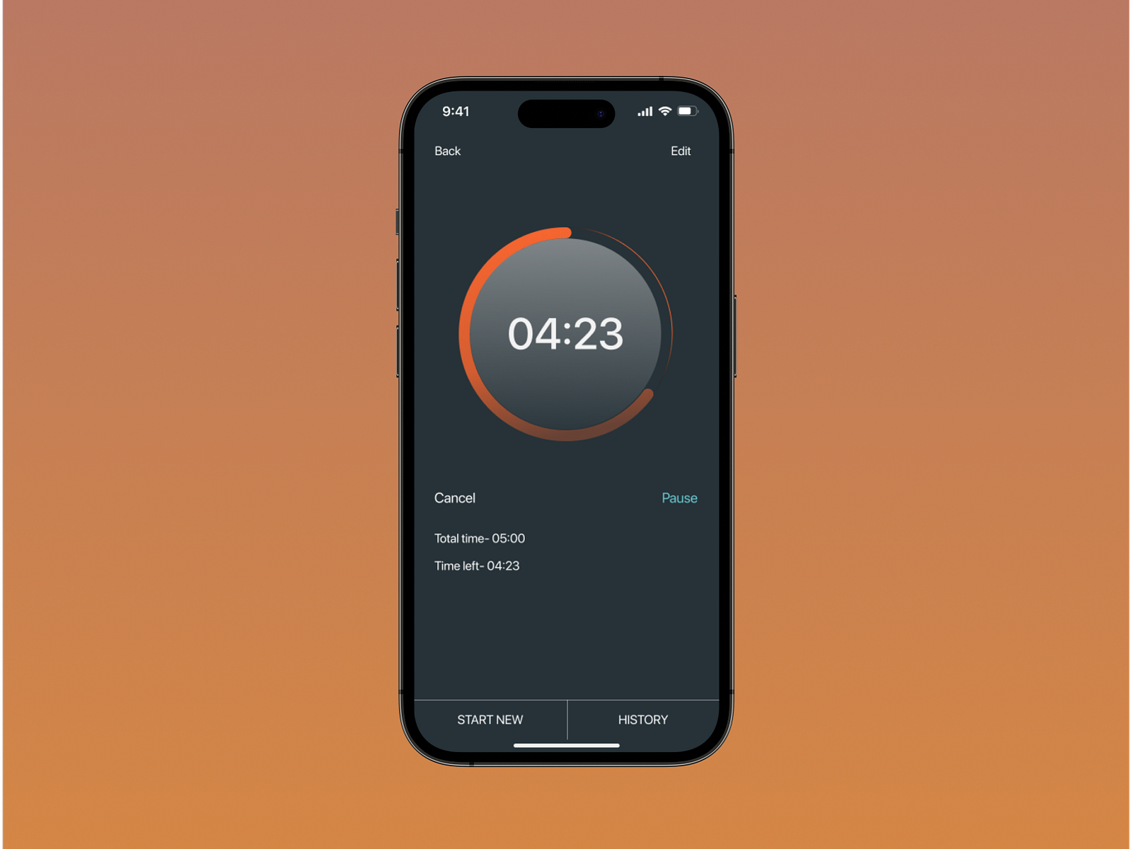 Timer by Ifeoluwa on Dribbble