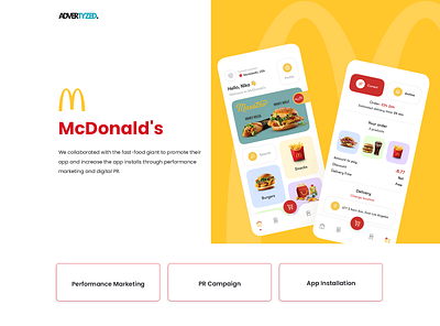 McDonald's Performance Marketing Case Study branding graphic design performance marketing social media marketing ui