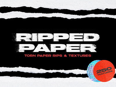 Ripped Torn Paper Transparent Rips branding edges mockup modern paper paper curl ripping shredded strip tear template texture transparent