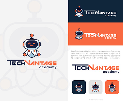 TechVantage Logo Design logo logo design