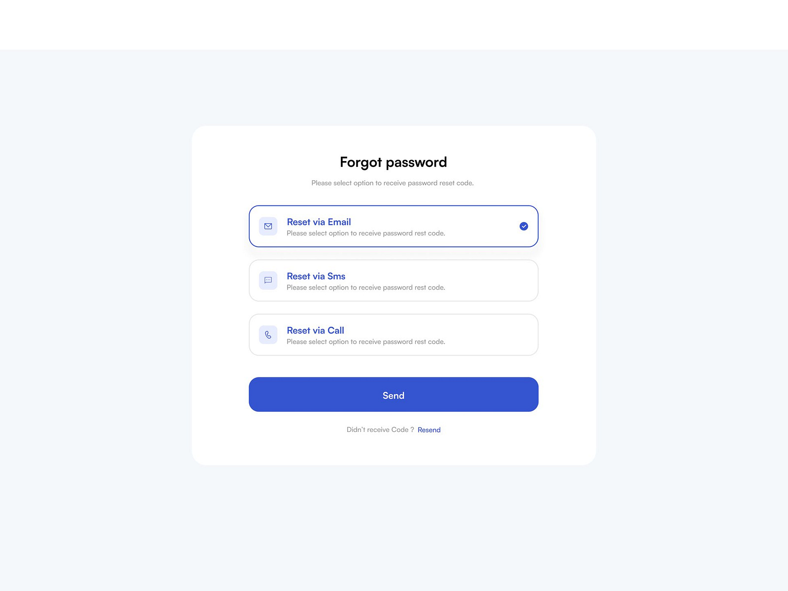 Forgot Password Screen Component By Lemmy Ux On Dribbble