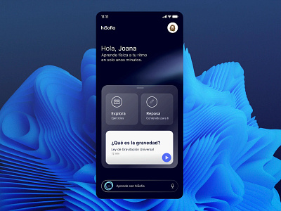 Concept Product Design for an EdTech platform app branding dark mode app productdesign ui uidesign user inteface