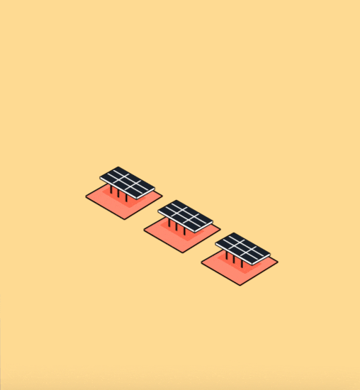 Aurora interstitial animations animation motion graphics