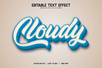 Editable Text Effect 3d art branding design editable editable text effect graphic design icon illustration latter logo text effect typo typography ui