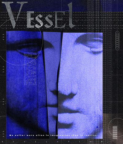 We are the Vessel - Poster Cover Album Design 💫 branding figma graphic design poster