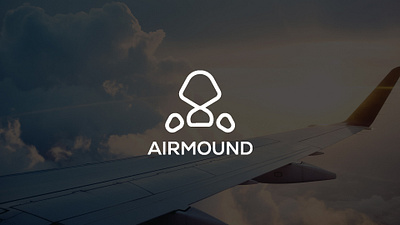 Airmound Brand Branding air airicon airmound brand identity brandairmound branding creative logo design graphic design logo logo design logotype minimal logo minimalist travel typography