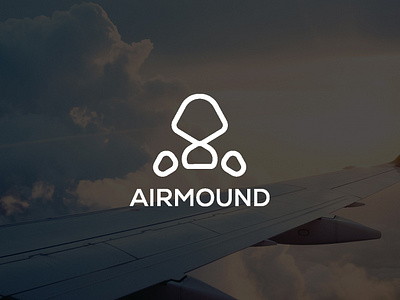 Airmound Brand Branding air airicon airmound brand identity brandairmound branding creative logo design graphic design logo logo design logotype minimal logo minimalist travel typography