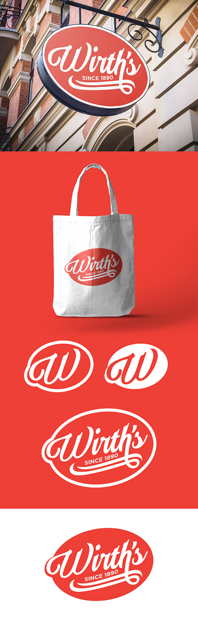 Wirth's Logo Design branding coffe logo design font logo graphic design logo logo design logos vector