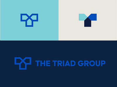 Triad Group B-Side blue brand brand assets branding build building concept creative design graphic design icon illustration illustrator logo logo concept logo design type typography vector
