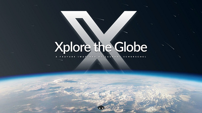 Personal Project : Xplore the globe branding graphic design ui