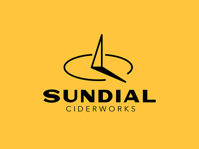 Sundial Ciderworks 1 branding design graphic design identity illustration logo mark vector